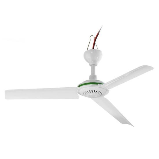 Ventilateur Solaire Plafond 10W – 6 Pales, Panneau Solaire + USB, Silencieux Pour Chambre, Serre, Poulailler, Camping (10W)