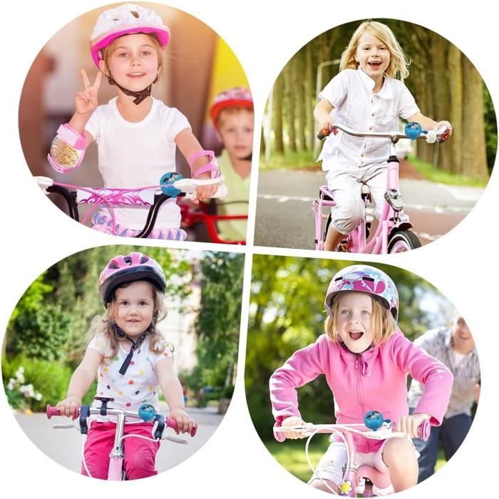 Sonnette De Vélo Pour Enfants Universelle - 4 Couleurs (panda) - Sangle Silicone étanche - Forte Et Sûre