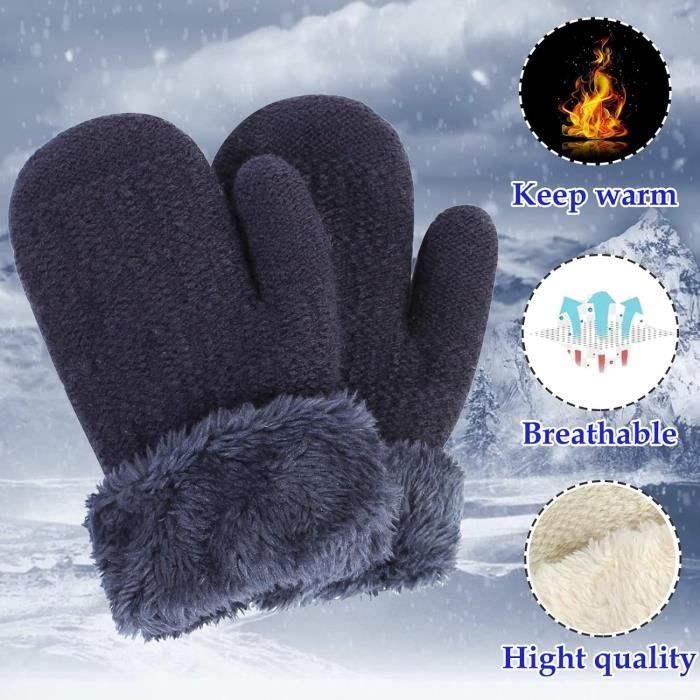 Noel Gants Garcon Fille Bebe Gants De Ski Gants Enfant Hiver 8 Ans Gants Chauffants Femme Bonnet Bebe Fille Thermo Gloves Le u27403 Marine Cdiscount Pret a Porter