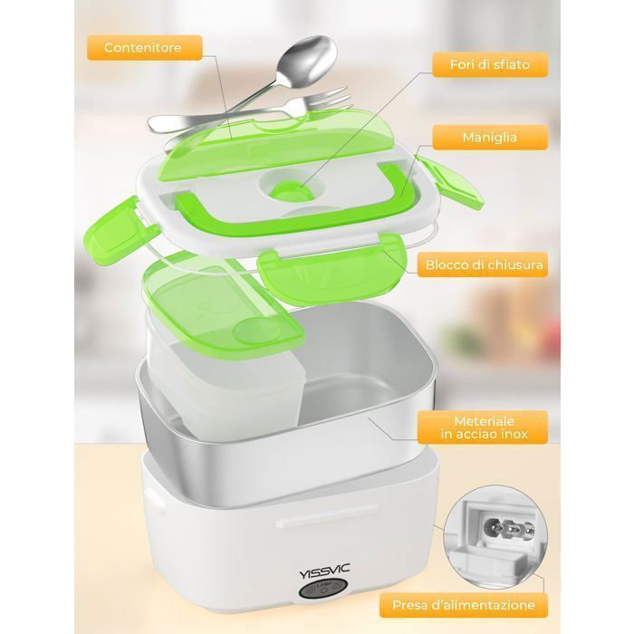 La lunch box chauffante pour conserver son repas au chaud La lunch box chauffante pour conserver son repas au chaud