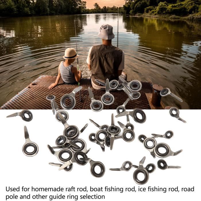 Kit de réparation de canne à pêche, 80 pièces, œil... - Grandado
