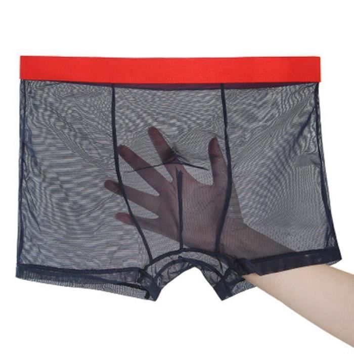Sous vetement homme transparent pas cher online