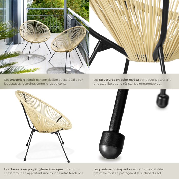 Fauteuil de jardin confortable