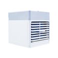 Mini Climatiseur USB – Réservoir 500ml, 3 Vitesses, Refroidissement Rapide – Pour Bureau, Chambre et Maison – Blanc