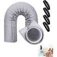 Isolant Tuyau Climatisation, Gaine Isolante Climatisation, Protection Portable Pour Tuyau De Climatisation, Diamètre 13 Cm Et 15 Cm