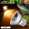 E27 Ampoule de chauffage uva uvb pour reptile terrarium 50W-0