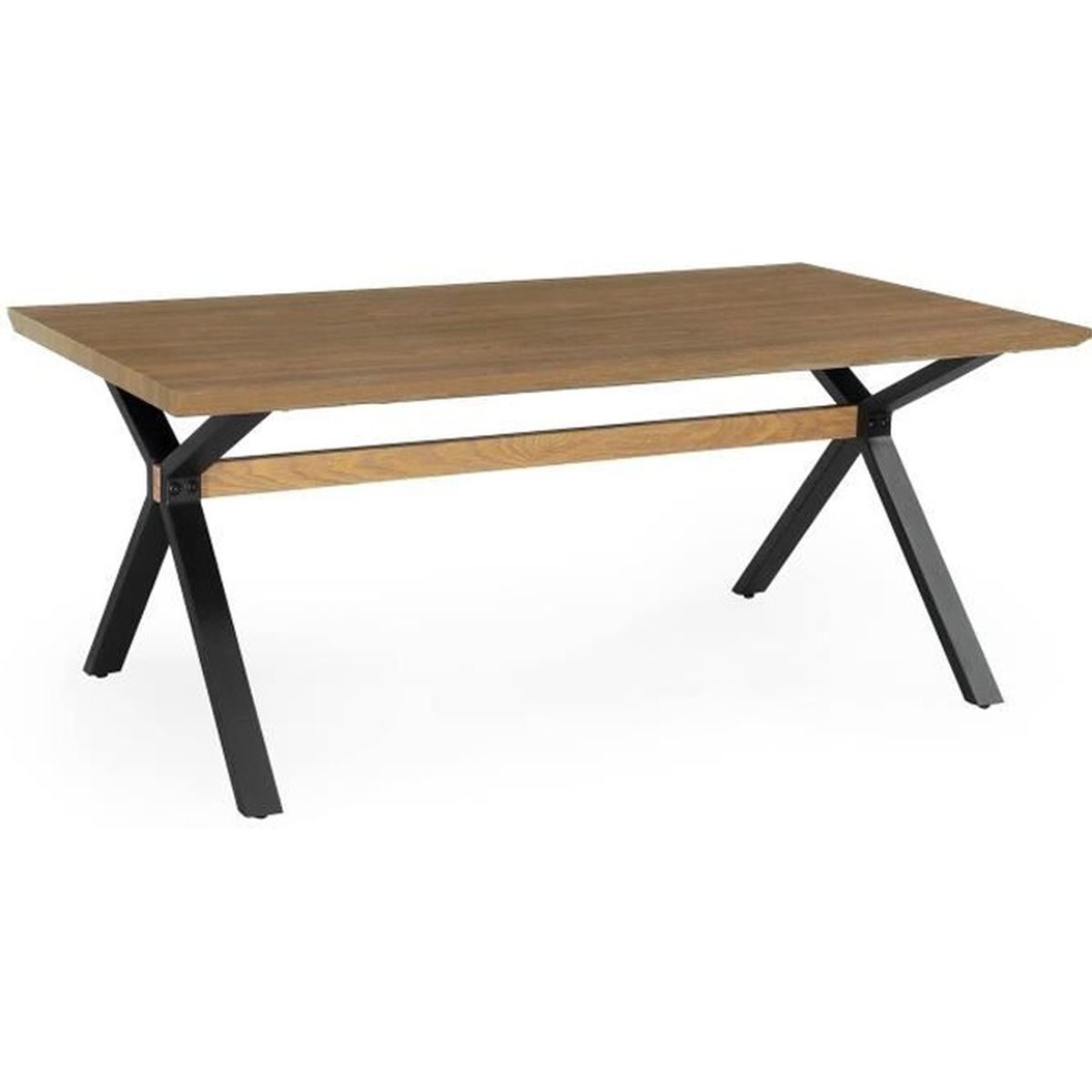 Table Basse En Bois Et Metal Design Clara Achat Vente Table