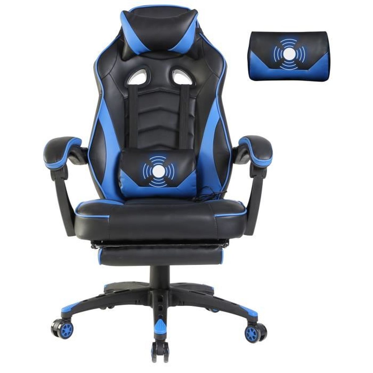 Chaise De Jeu Chaise De Course Chaise De Bureau Ergonomique En Cuir PU