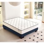 Matelas 140x190 cm, Epaisseur 22 cm, Mousse mémoire de forme,Hypoallergénique ,Mi-ferme,TUNCCO®