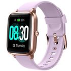 YAMAY Montre Connectée Femmes Sport Montre Intelligente Cardiofrequencemètre Smartwatch Fitness Tracker pour Android iOS Violet