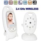 ZUTTA-TECH Bébé Moniteur 2" LCD Couleur Babyphone 2.4 GHz Vidéo Numérique Baby + Caméra Vidéosurveillance Sans Fil 2 Voies IR Audio Bidirection