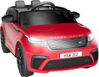 Voiture Electrique Enfants Land Rover Con Licenza 12V Avec Télécommande Musique USB TF MP3 Pour 3-8 Ans Enfants Rouge