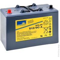 Batterie plomb etanche gel S12/90A 12V 90Ah