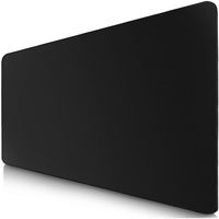 Tapis de Souris Gaming - 900 x 400 mm - Base en Caoutchouc Antidérapant Surface - avec pour Jeux et Bureau - Noir