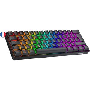 Clavier Mécanique Custom 60% AZERTY - Neuf Sous Emballage - Sans Marque