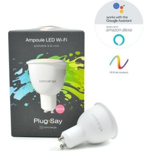 AMPOULE - LED Ampoule LED Wifi GU10 white & color compatible ave