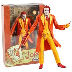 FIGURINE - PERSONNAGE Figurine LE JOKER jaune orange Batman Dark Knight Le Chevalier noir the Joker film collection movie