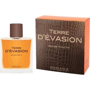 EAU DE TOILETTE INESSANCE-  Eau de toilette - Terre d'Evasion - Parfum Homme - Fabriqué en France - 100 ml