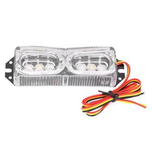 Acheter 2 pièces/paire 12V Moto aigle oeil Flash lumière pour Moto LED  lumières stroboscopiques avertissement frein coque en aluminium lampe  projecteur