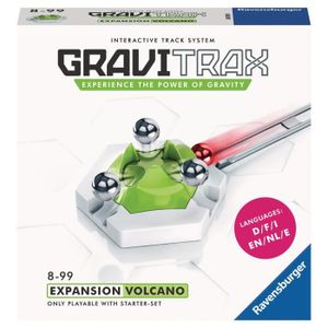 CIRCUIT DE BILLE Extension GraviTrax - Volcan Ravensburger - Circuit de billes créatif dès 8 ans