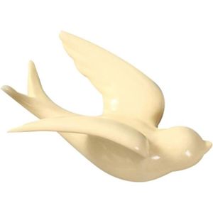OBJET DÉCORATION MURALE Hirondelle En Ceramique Oiseaux En Céramique Décor