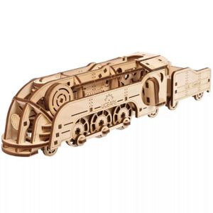 PUZZLE Maquette en bois - UGEARS - Mini Locomotive - Puzz