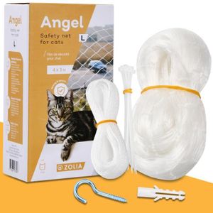 Filet de protection pour chats, Filet anti-pigeon, Polyester (PES), largeur 1m
