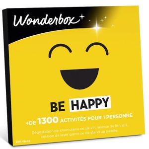 COFFRET THÉMATIQUE Wonderbox - Coffret Cadeau - Be Happy