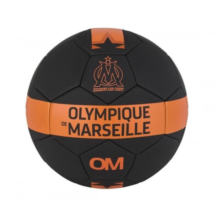 Ballon football mousse haute densité T4 - Olympique de Marseille pas cher 