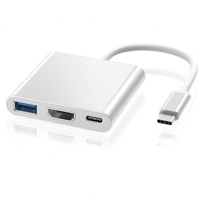 Hub USB-C Rayrow 6-en-1 - HDMI 4K, PD, USB 3.0 - Multiport Type C