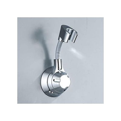 Support Douche 18-25mm Diamètre Support Douchette Salle de Bain Accessoires Colonne de Douche Réglable Remplacement Support de Pommeau de Douche ABS Chromée, PB4-CH