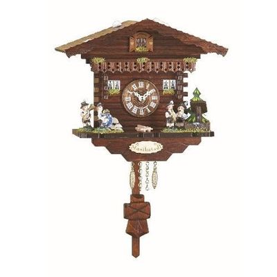 RARE MINIATURE HORLOGE comtoise pendule foret noire carillon EUR 1.500