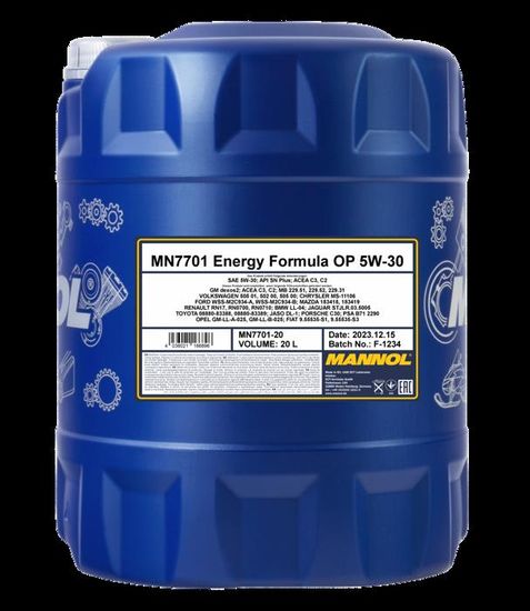 MANNOL Energy Formula OP 5W-30 7701 - Cdiscount Auto