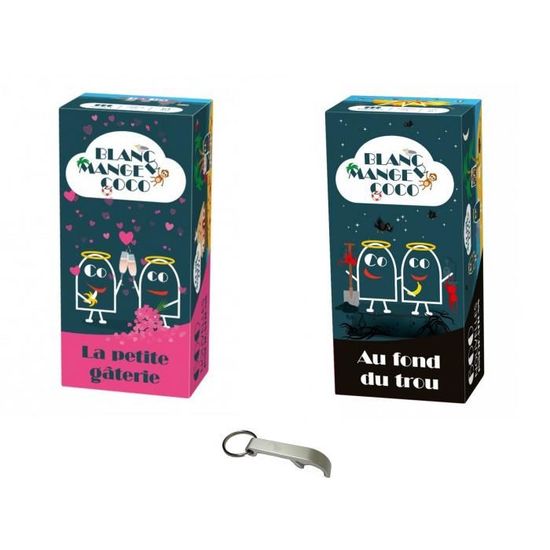 La Petit Gâterie Coco In French [French Language] + Pill + 1 Bottle Opener Blumie (Cake + Pill