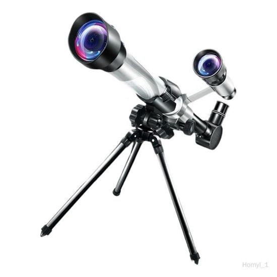 Bexdug Télescope Enfant 90x – Bureau & Portable Avec Trépied Pliable – Observation Étoiles & Nature Débutants