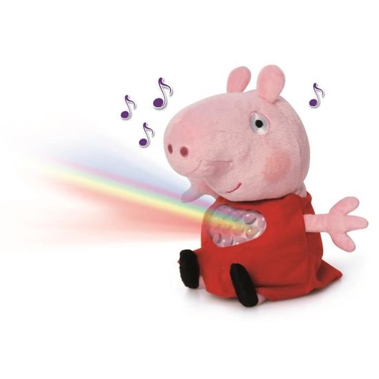 BSTAOFY Berceuse musicale créative à LED de 33 cm - Étoile scintillante