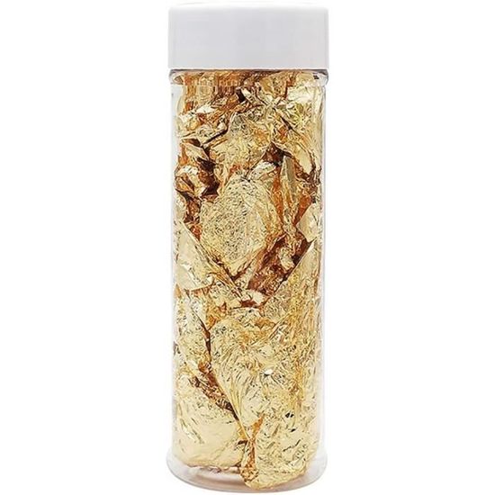 Feuille D'or Comestible WEDAMOO - 3 Pièces Pour Pâtisserie Et Alimentaire