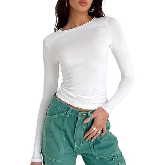 Lot De 3 Hauts Thermiques Manches Longues Ekouaer Pour Femme – Confort Style Seconde Peau