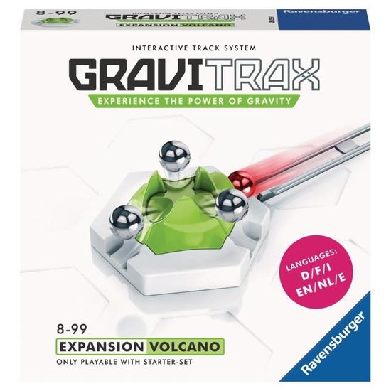 Extension GraviTrax - Volcan Ravensburger - Circuit de billes créatif dès 8 ans