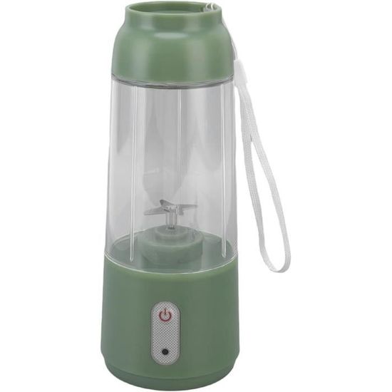 Mixeur Portable Sans Fil 550 Ml – Blender Rechargeable USB-C Pour Smoothies, Jus De Fruits & Légumes, Idéal Voyage, Bureau, Sport & Camping