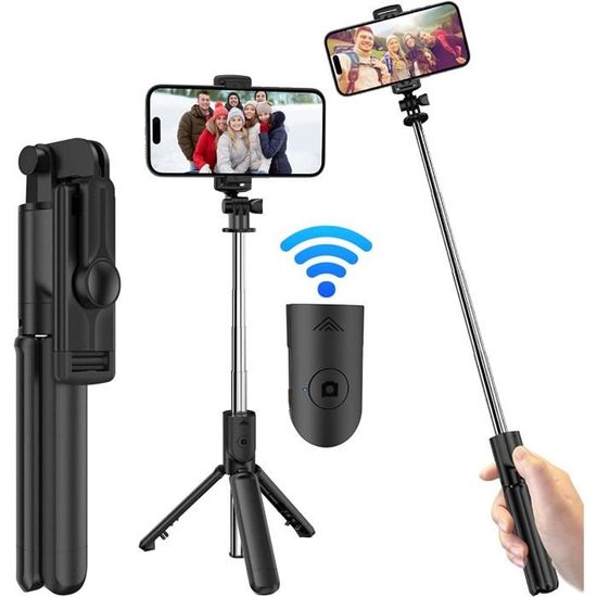 Trépied De Golf Télescopique Avec Support Magnétique - Perche à Selfie Pour Analyser Votre Swing - Compatible IPhone 12 à 16 Et Autres Smartphones