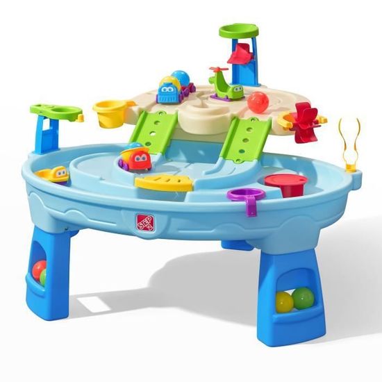Step2 Busy Ball Table d'eau avec balles avec 13 Accessoires - Table de Jeu Enfant a