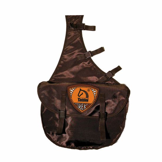 Sacoche De Selle Cantle Anglaise Stowaway En Nylon Marron - Occasion, Avec Poches à Fermeture éclair Et Porte-eau