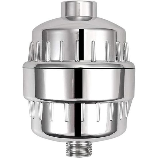 Qianli Filtre De Douche à 15 étapes Avec Vitamine C Pour Eau Dure Haut Rendement Liminer Le Chlore Et Fluorure Pommeau D Bit D Eau Constant