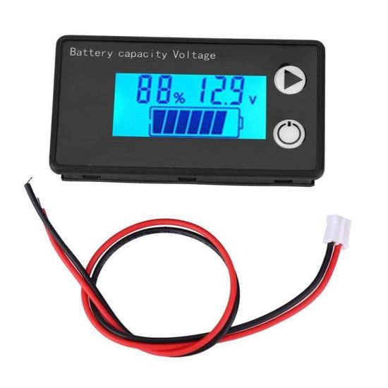 Moniteur De Batterie WiFi Avec écran LCD Couleur 2,4 Pouces - 10-100V / 0-50A - Modèle KM105F - Neuf