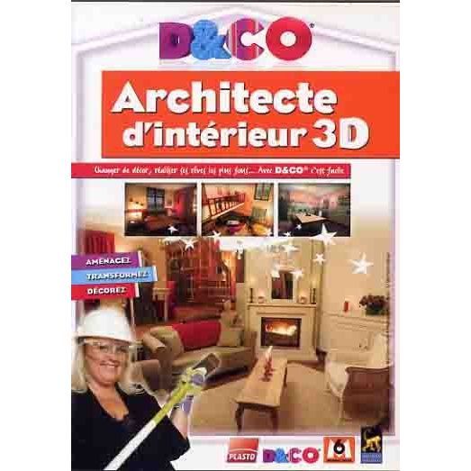 D&Co Architecte Dinterieur 3D / PC Dvd-Rom