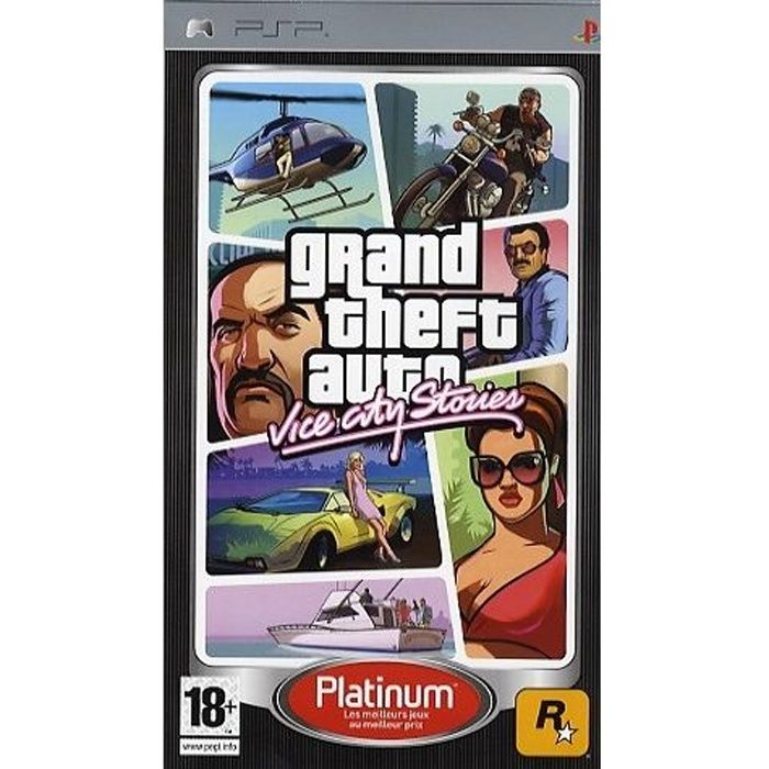 Take 2 Gta Vice City Stories Platinum / Jeu Console Psp