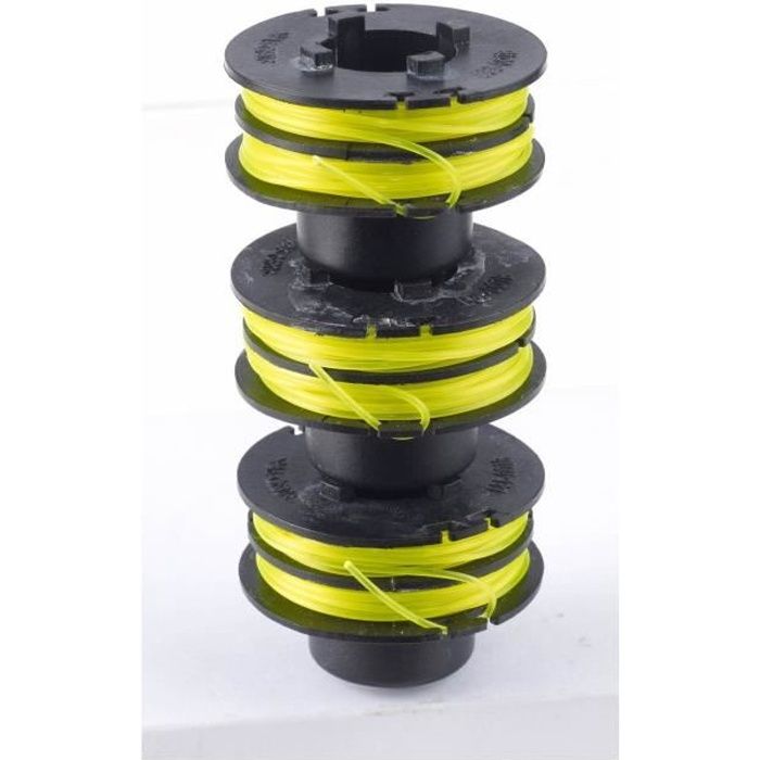 Lot 3 bobines double fil Ø 1 2 mm pour coupe bordures électriques RAC119 - vue 2