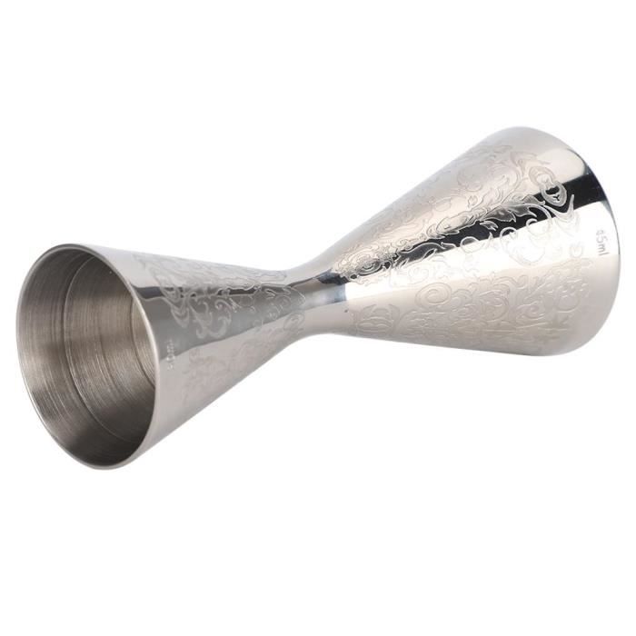 ROM Chaussette de degustation 30 ml 45 ml belle jigger avec échelle boisson vin mesure tasse accessoires de barre