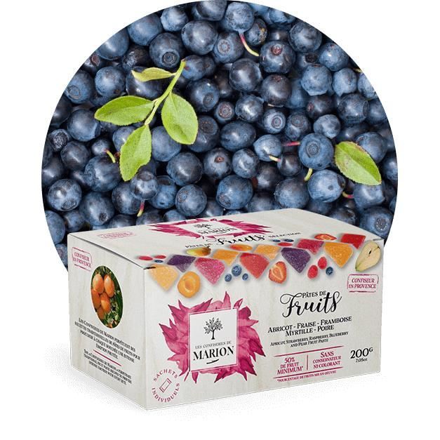 Ballotin pâtes de fruits de Provence 200g